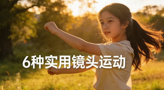 6种镜头运动+剪辑转场-提升视频质感【附案例】